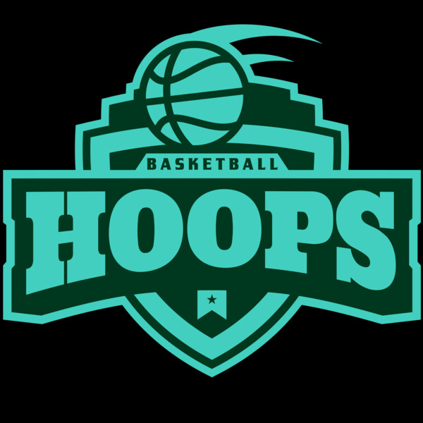 Hoops Basketball logo template 02 Thumbnail