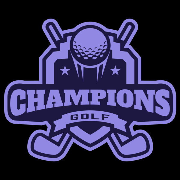 Champions Golf logo template Thumbnail