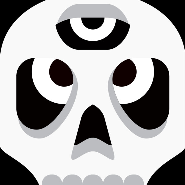 Elements Skulls logo template 18 Thumbnail