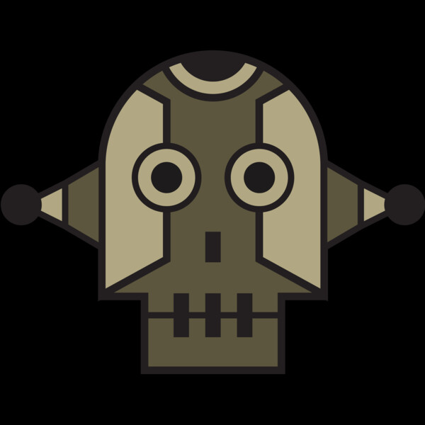 Elements Skulls logo template 150 Thumbnail