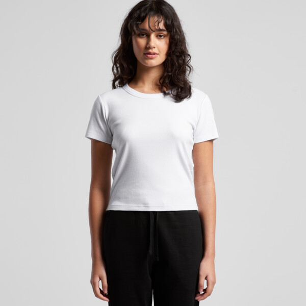 AS Colour / Wo's ORGANIC RIB BABY TEE Thumbnail