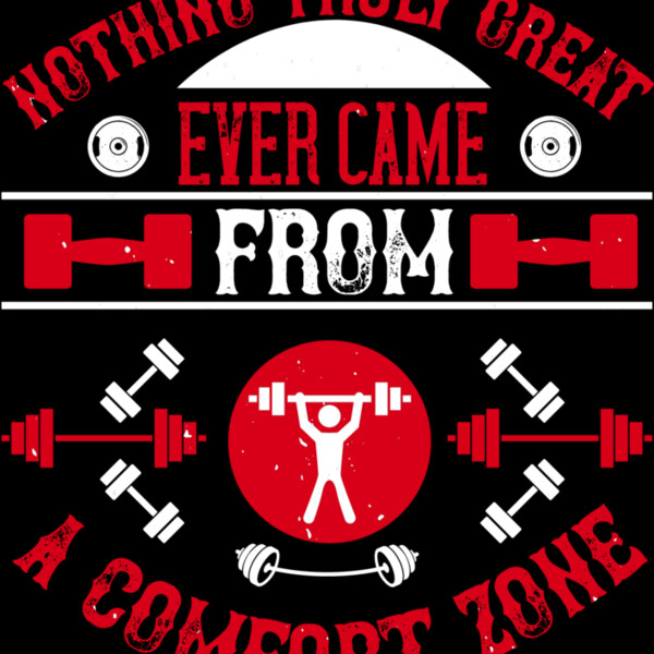 Nothing truly great ever came from a comfort zone Thumbnail